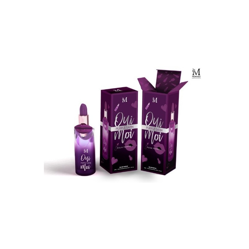 MONTAGE OUI MOI PURPLE SATIN EDP 100 ML (MUJER)