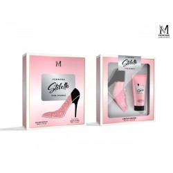 MONTAGE STILETTO PINK SPARKLE EDP 50ML+BODY 50ML (ESTUCHE-MUJER)