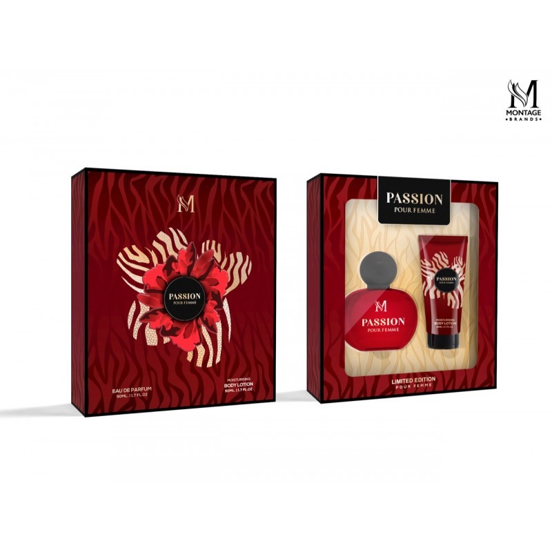 MONTAGE PASSION EDP 50ML+BODY 50ML (ESTUCHE-MUJER)