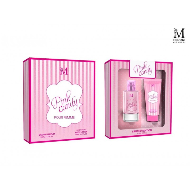 MONTAGE PINK CANDY EDP 50 ML+BODY 50 ML (ESTUCHE-MUJER)