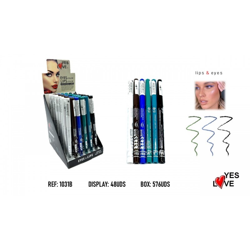 Yes Love Cosmetics Lápiz de color con sacapuntas: a la venta a 1.99€ en