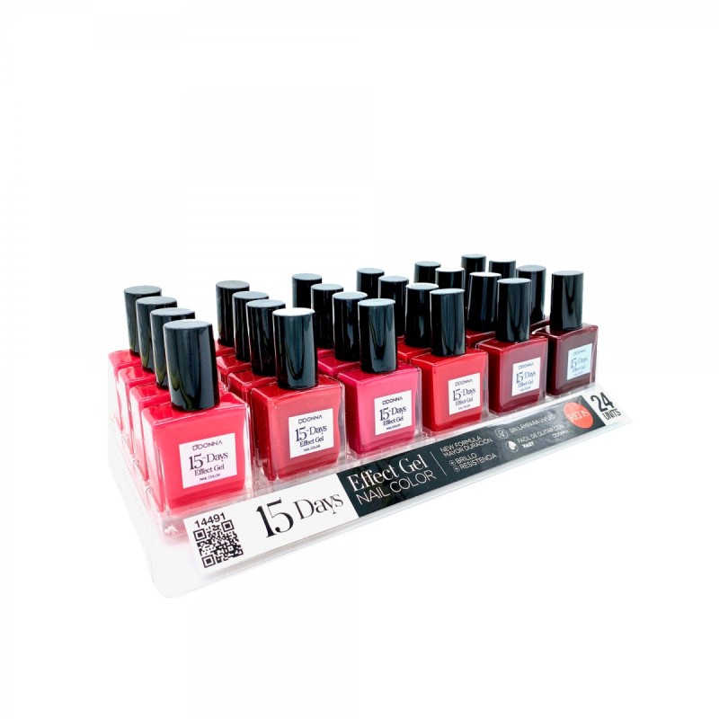 15 DAYS EFFECT GEL 6 COLOURS 91 REF: 14491 (D'DONNA)