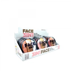 FACE 3 IN 1 BLUSH + BRONZER...