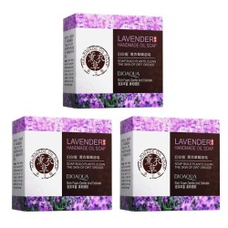 JABON DE CARBON DE BAMBU OLOR LAVANDA 100 GR