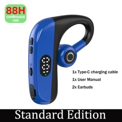 AURICULAR INALAMBRICO BLUETOOTH AZUL Z3