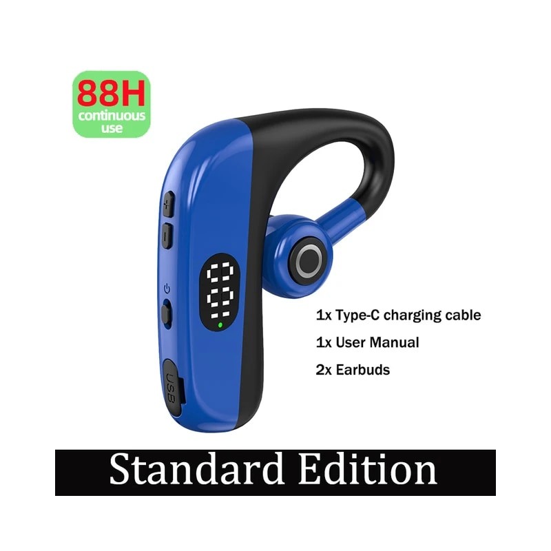 AURICULAR INALAMBRICO BLUETOOTH AZUL Z3