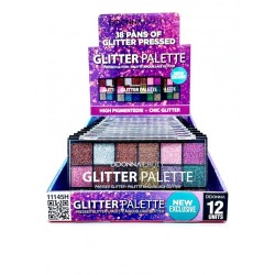 EYESHADOW GLITTER PALETTE REF: 11145H (D'DONNA)