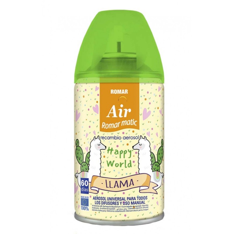 RECAMBIO AMBIENTADOR LLAMA 250 ML (ROMAR)