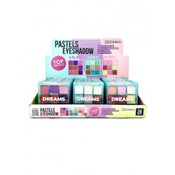 PASTELS EYESHADOW LILAC + MINT + ROSE REF: 11124C (D'DONNA)