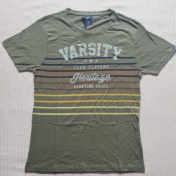 CAMISETA VARSITY CORTA ARMY...