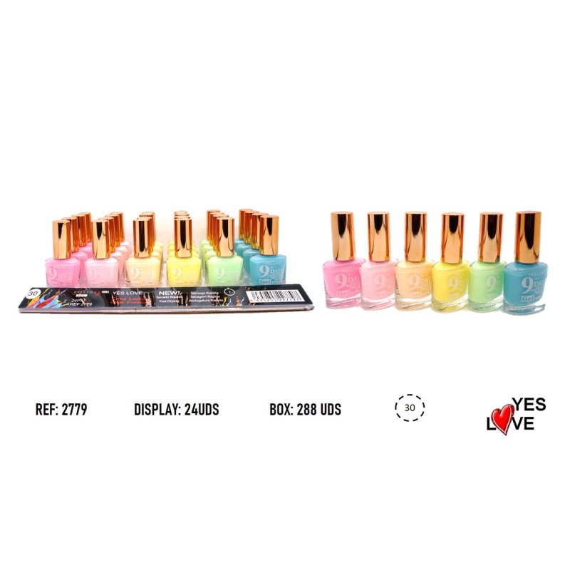 ESMALTE 9 DIAS REF: 2779_30 (YES LOVE)