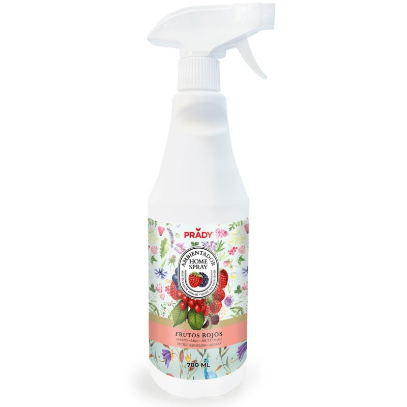 AMBIENTADOR HOME SPRAY FRUTOS ROJOS 700 ML (PRADY)