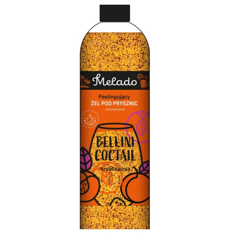 GEL DE DUCHA PEELING COCKTAIL 500 ML (MELANO)