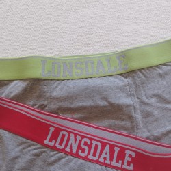 CALZONCILLO LONSDALE BOXER MEDIUM GREY (PACK 2 UN.)