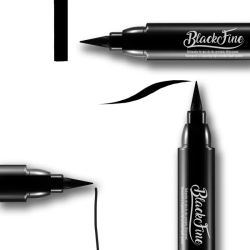 BLACKFINE LIQUID EYELINER...