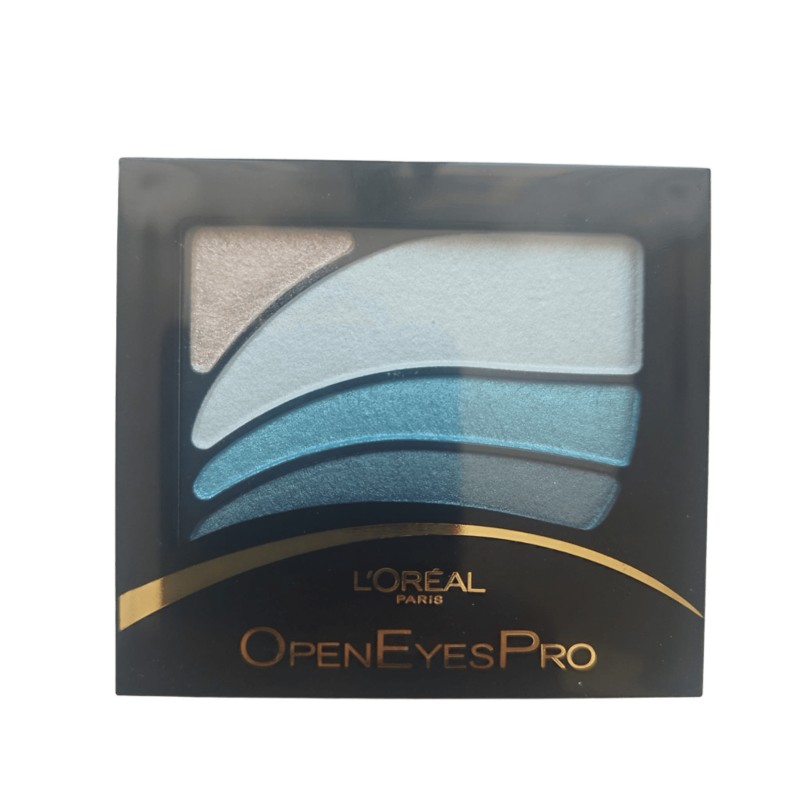 OPEN EYES PRO EYE SHADOW PALETTE Nº 07 TURQUOISE (L'OREAL)