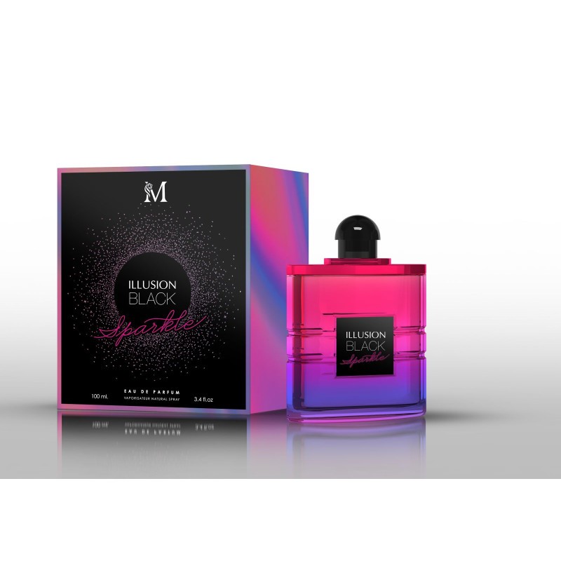 MONTAGE ILLUSION BLACK SPARKLE EDP 100 ML (MUJER)