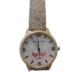 RELOJ CORCHO REF: 104009 + CAJA LINO