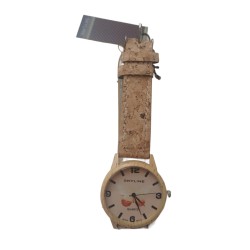 RELOJ CORCHO REF: 104010 + CAJA LINO