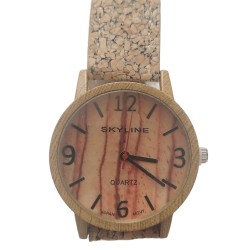 RELOJ CORCHO REF: 104017 + CAJA LINO