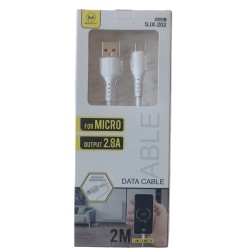 CABLE USB-MICRO USB 2 METROS CARGA MOVIL