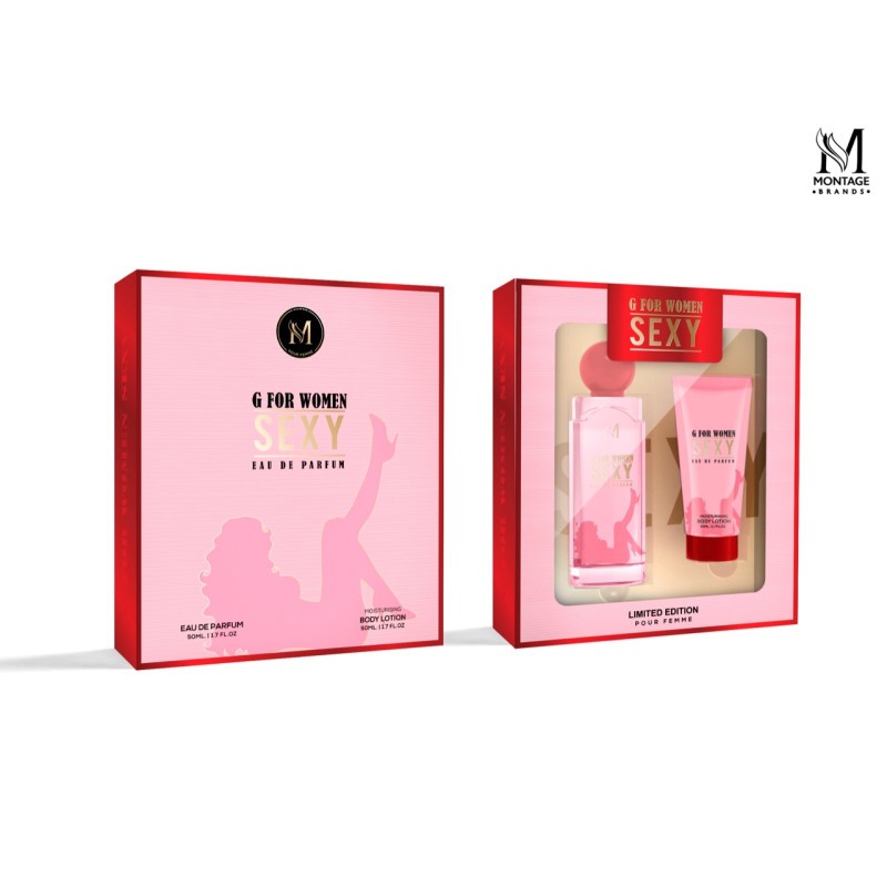 MONTAGE G SEXY EDP 50ML+BODY 50ML (ESTUCHE-MUJER)