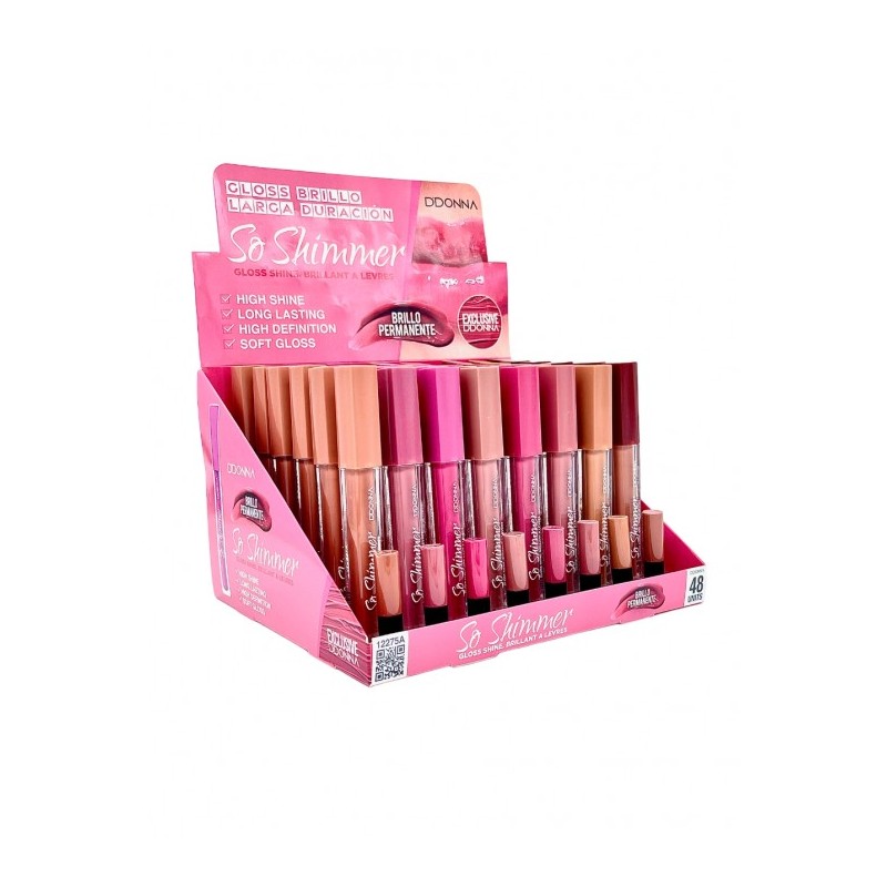 LIP GLOSS SO SHIMMER 24H. A REF: 12275A (D'DONNA)