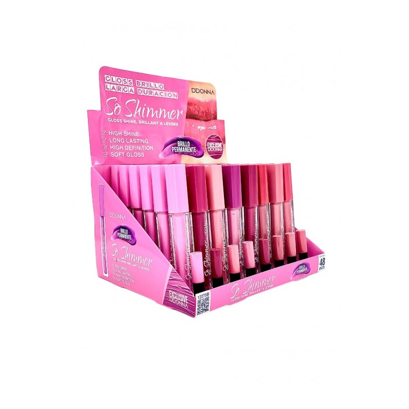 LIP GLOSS SO SHIMMER 24H. A REF: 12275B (D'DONNA)