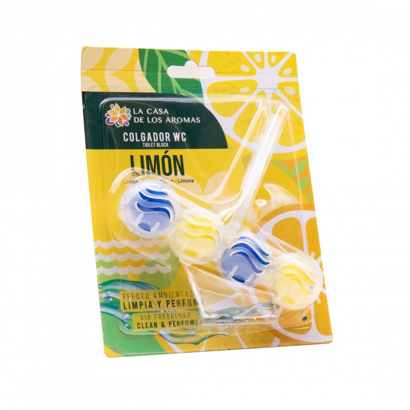 COLGADOR WC LIMON 56 GR (LA CASA DE LOS AROMAS)