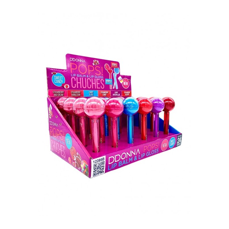 GLOSS & LIP BALM DDONNA POPS! B REF: 12289B (D'DONNA)