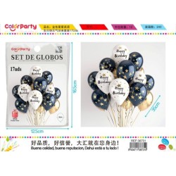 SET DE GLOBOS REF: 38731 (COLOR PARTY)