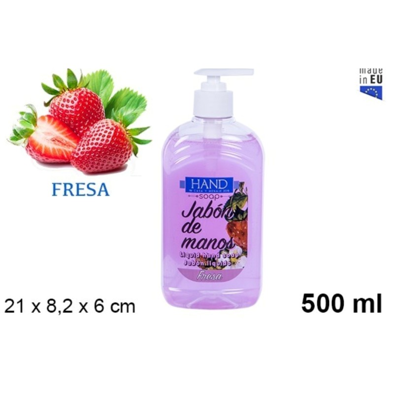 JABON LIQUIDO DE MANOS FRESA 500 ML (HAND SOAP)