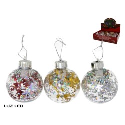 BOLAS DE NAVIDAD LED CON...