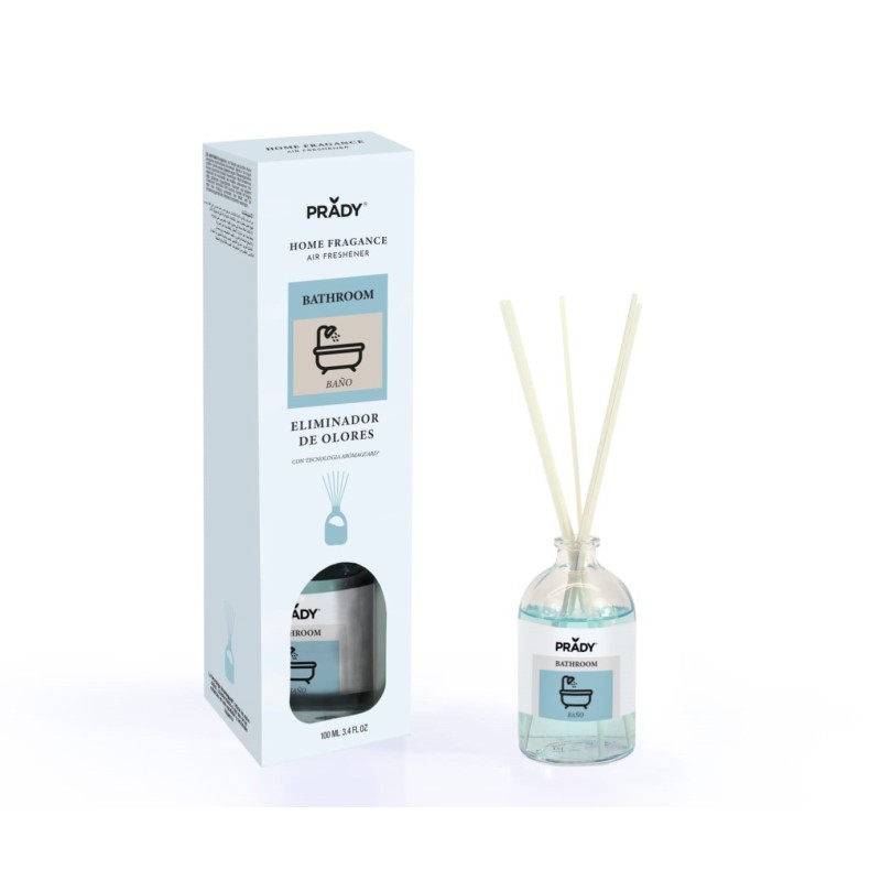 MIKADO ELIMINADOR DE OLORES BATHROOM 100 ML (PRADY)