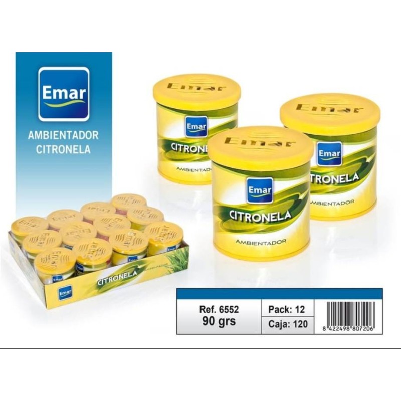 AMBIENTADOR CITRONELA LATA 80 GR (EMAR)