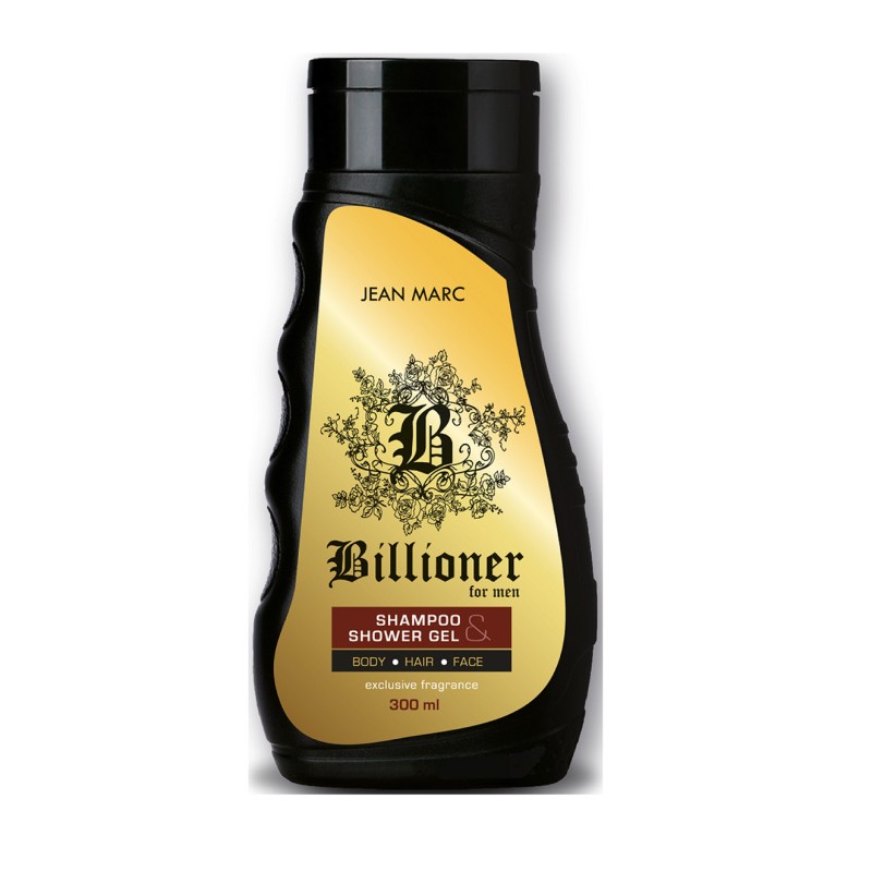 GEL DE DUCHA Y CHAMPU BILLIONER FOR MEN 300 ML (JEAN MARC)