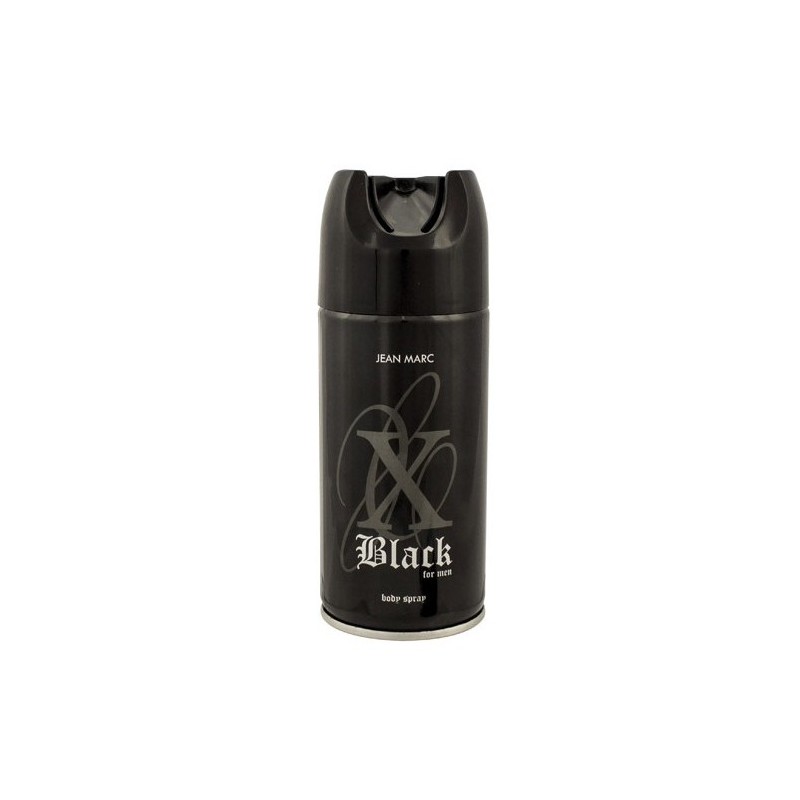 DESODORANTE X BLACK FOR MEN SPRAY 150 ML (JEAN MARC)