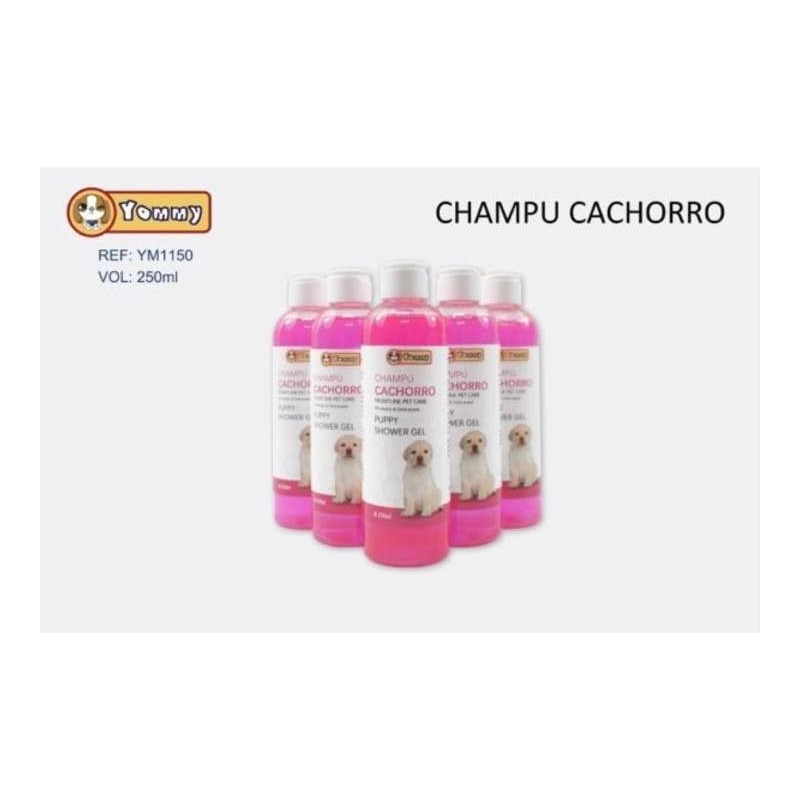 CHAMPU PARA PERROS CACHORROS 250 ML (YOMMY)