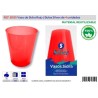 VASO DE SIDRA ROJO 600 ML 4 UN. (SILVEX)