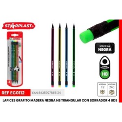 LAPICES DE GRAFITO (STARPLAST)