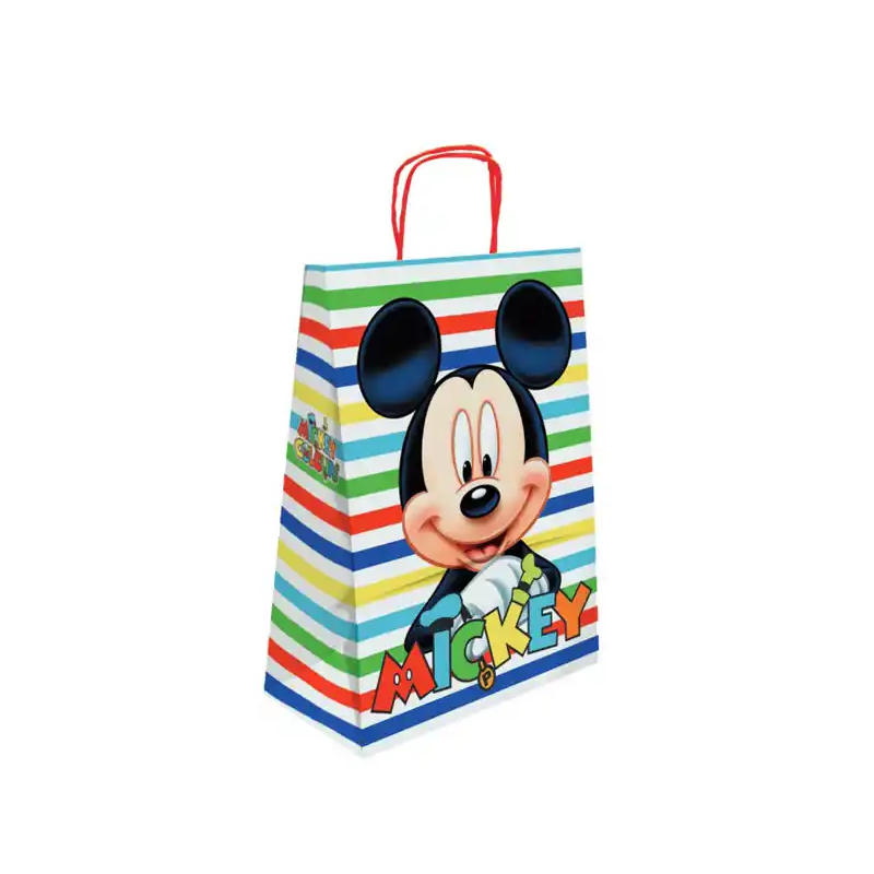 BOLSA DE REGALO MICKEY "S" 24X10X32