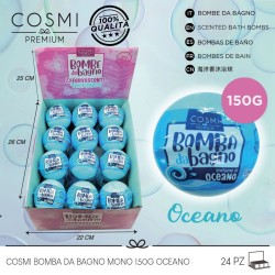 BOMBA DE BAÑO OCEANO 150 GR...