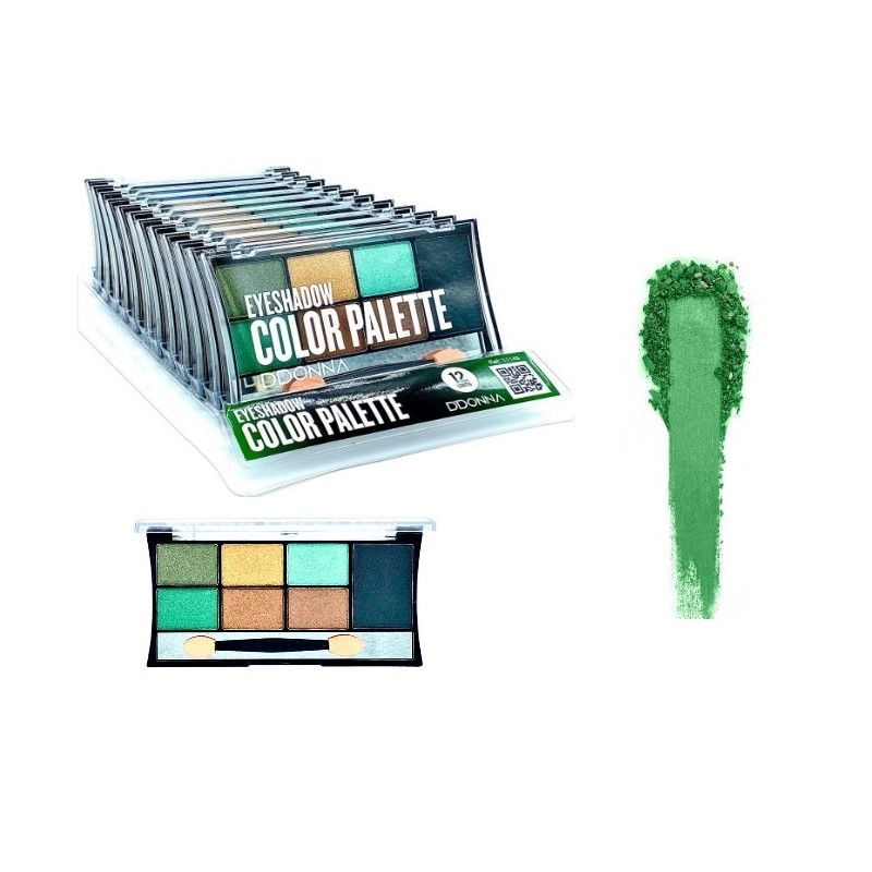 EYESHADOW COLOR PALETTE MINT REF: 11149 (D'DONNA)